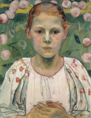 Portrait Of Kathe Von Bach by Ferdinand Hodler Oil Painting