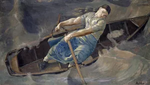 The Bold Woman by Ferdinand Hodler Oil Painting