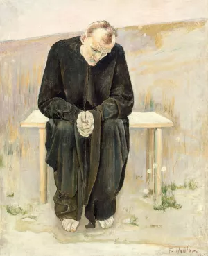 The Disillusioned One by Ferdinand Hodler Oil Painting