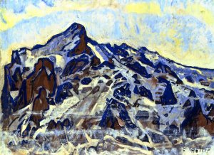 The Wetterhorn by Ferdinand Hodler Oil Painting