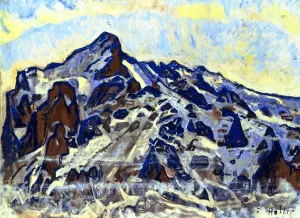 The Wetterhorn by Ferdinand Hodler - Oil Painting Reproduction