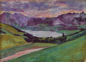 Thunersee by Ferdinand Hodler Oil Painting