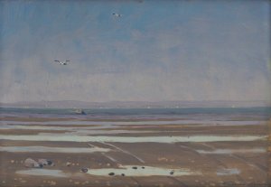 Early spring by Ferdinand Katona Oil Painting