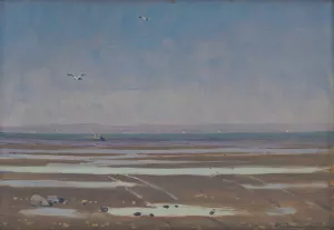 Early spring by Ferdinand Katona Oil Painting