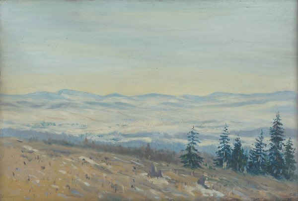 Main Product Photo of High Tatras  Painting by Ferdinand Katona