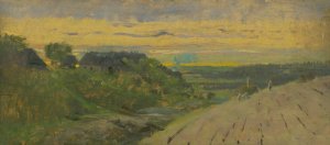 Landscape from SpiSska Nova All by Ferdinand Katona Oil Painting