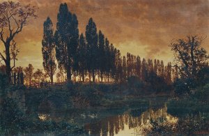 Bayrische Landschaft by Ferdinand Knab Oil Painting