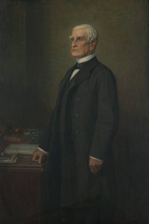 Der Minister Ignaz C. von Plener by Ferdinand Kruis Oil Painting