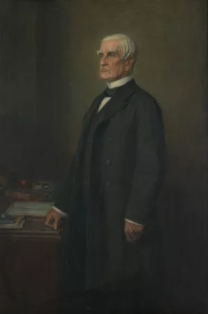 Der Minister Ignaz C. von Plener by Ferdinand Kruis Oil Painting