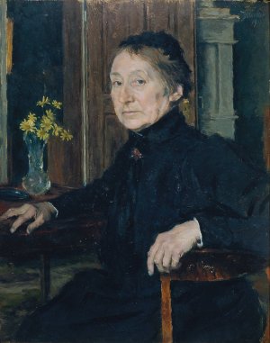 Marie Gerl by Ferdinand Matthias Zerlacher Oil Painting