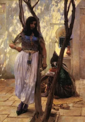 Tunis by Ferdinand Max Bredt Oil Painting