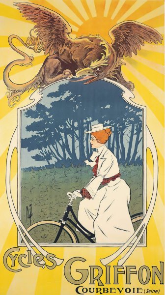 Main Product Photo of Cycles Griffon  Painting by Ferdinand Misti-Mifliez