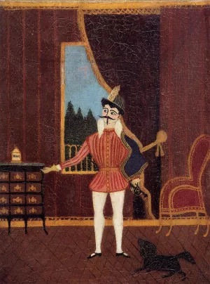 Cavalier painting by Ferdinand Roybet