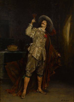 Don Cesar de Bazan by Ferdinand Roybet Oil Painting