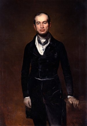 Portrait of the Chamberlain Count Julius Zech-Burkersroda by Ferdinand Von Rayski Oil Painting