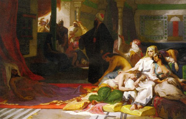 Main Product Photo of In Mourning Painting by Fernand-Anne Piestre Cormon