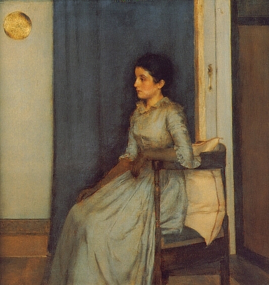 Main Product Photo of Marie Monnom Painting by Fernand Khnopff