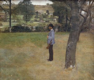 The Game Warden by Fernand Khnopff Oil Painting