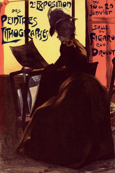 Main Product Photo of 2e Exposition Des Peintres-Lithographes  Painting by Fernand Louis Gottlob