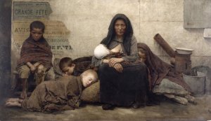 Sans asile by Fernand Pelez Oil Painting