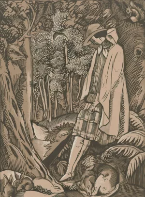 La Chasseresse Oil painting by Fernand Simeon