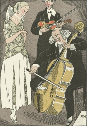O Maitre el Relicario ; Robe de diners garnie de ruban by Fernand Simeon Oil Painting