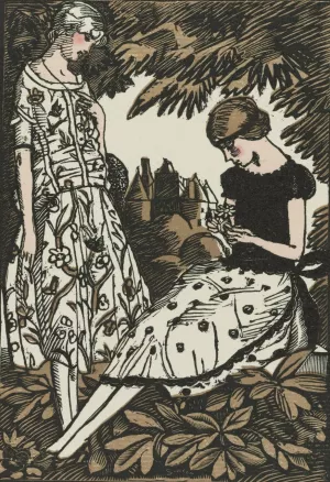 Un peu beaucoup Oil painting by Fernand Simeon