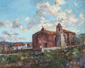 Capilla de Ischilin by Fernando Fader Oil Painting