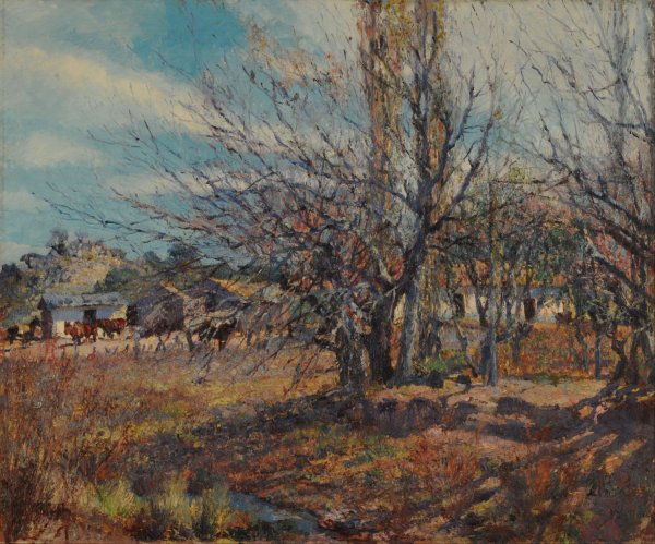 Fin de invierno  by Fernando Fader - Hand-Painted Oil Painting Reproduction