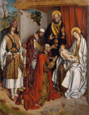Epiphany by Fernando Gallego Oil Painting