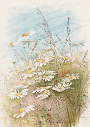 Easter Brings the Budding Spring by Fidelia Bridges Oil Painting