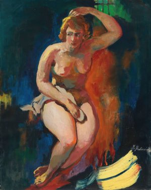 The Virgin Of Kazan by Filipp Malyavin Oil Painting