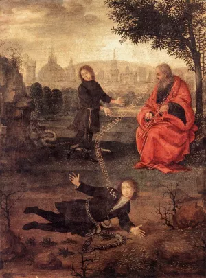 Allegory painting by Filippino Lippi