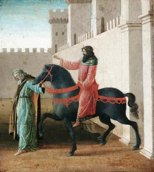 Mordecai by Filippino Lippi Oil Painting