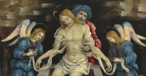 Pieta by Filippino Lippi Oil Painting