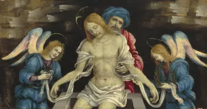 Pieta by Filippino Lippi Oil Painting