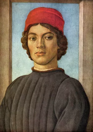 Portrait of a Youth Oil painting by Filippino Lippi