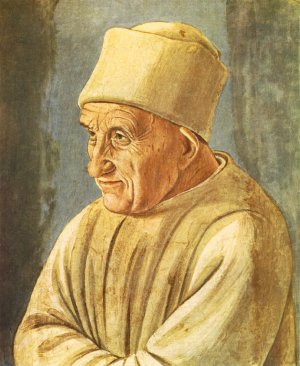 Portrait of an Old Man Oil painting by Filippino Lippi