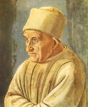 Portrait of an Old Man by Filippino Lippi Oil Painting