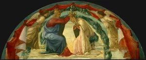 The Coronation of the Virgin by Filippino Lippi Oil Painting