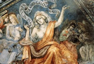 The Cumean Sibyl Oil painting by Filippino Lippi