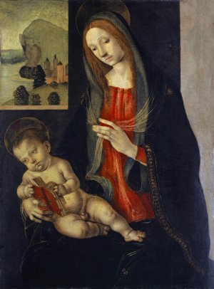 The Virgin with Child by Filippino Lippi Oil Painting