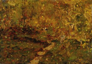 Nel Bosco by Filippo Carcano Oil Painting