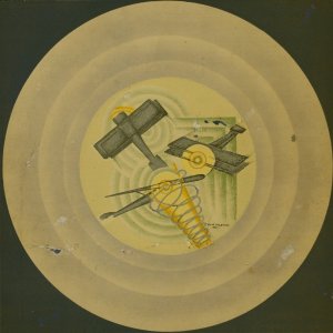 Parole in liberta; futuriste olfattive tattili-termiche Pl. 12 by Filippo Tommaso Marinetti Oil Painting