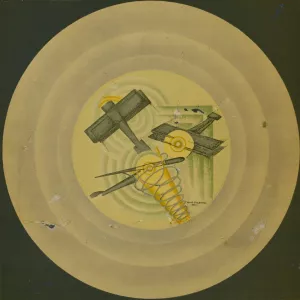 Parole in liberta; futuriste olfattive tattili-termiche Pl. 12 by Filippo Tommaso Marinetti Oil Painting