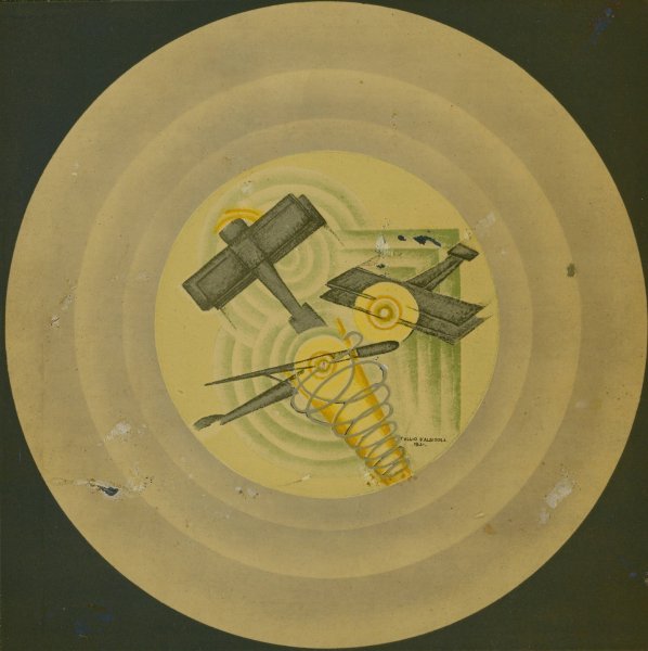 Main Product Photo of Parole in liberta; futuriste olfattive tattili-termiche Pl. 12  Painting by Filippo Tommaso Marinetti