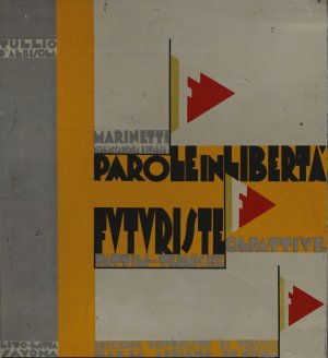 Parole in liberta; futuriste olfattive tattili-termiche Pl. 13 by Filippo Tommaso Marinetti Oil Painting