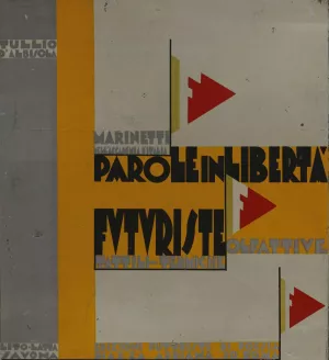 Parole in liberta; futuriste olfattive tattili-termiche Pl. 13 by Filippo Tommaso Marinetti Oil Painting