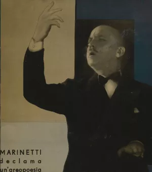 Parole in liberta; futuriste olfattive tattili-termiche Pl. 2 by Filippo Tommaso Marinetti Oil Painting