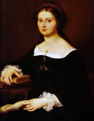 Constance Monti Perticari Oil painting by Filippo Agricola